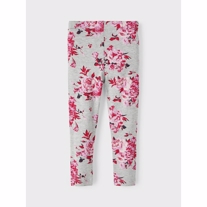 NAME IT Blomster Leggings Vivian Grey Melange